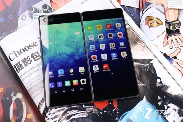 ZTE Axon M evaluation: overtaking in corners in the era of full screen (no hair)